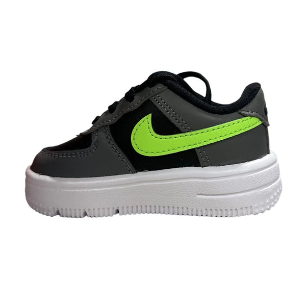 Nike Force 1 Low Smoke Grey/Lime Blast (TD)