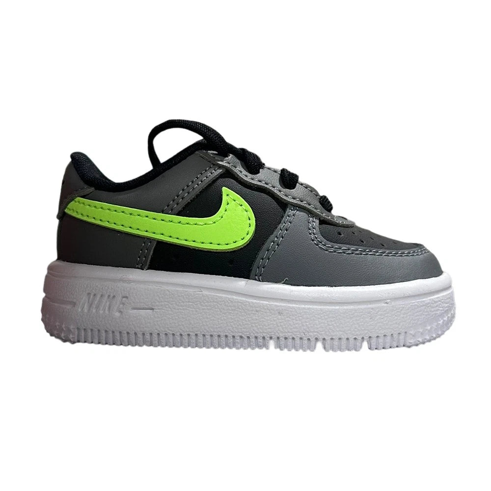 Nike Force 1 Low Smoke Grey/Lime Blast (TD)